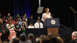 Kamala Harris discusses commitment to Native communities during Arizona visit