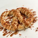 cinnamon and sugar pretzel