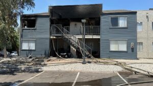 15 people displaced after an apartment fire in Phoenix