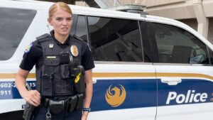 Here's why this Phoenix police officer's story makes 'her' a hero