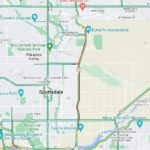 map showing backup caused by wrong-way driver