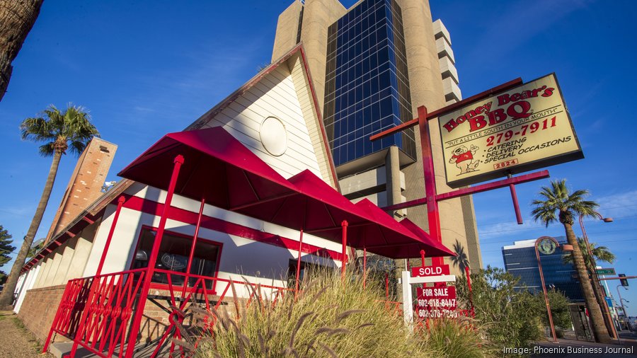 The former Honey Bear's BBQ location at 2824 N Central Avenue. Little Miss BBQ bought the building ...