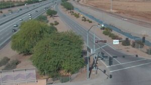 Man hospitalized after getting shot on East Valley freeway