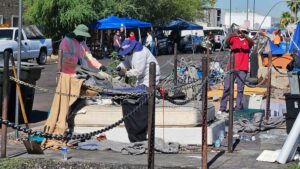 Court gives Phoenix 45-day deadline to clean up The Zone homeless encampment