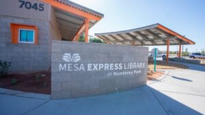 Mesa expands park, set to debut state's first self-service library