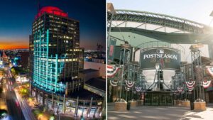 Diamondbacks fans, colors roll through downtown Phoenix for afternoon playoff game