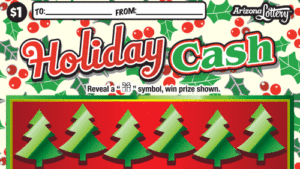 Arizona Lottery's holiday scratchers are returning with top prize of $500K