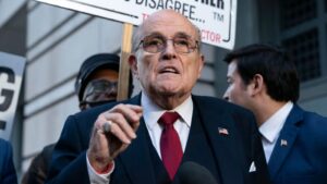 Ex-NYC Mayor Rudy Giuliani, Arizona's Kelli Ward plead not guilty in fake elector case