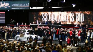 Barrett-Jackson’s 2024 Scottsdale auction broke all-time records, company says
