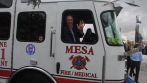 Mesa all-electric fire truck officially commissioned
