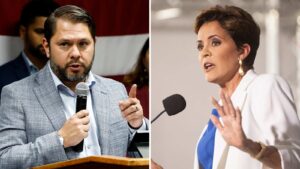 Here's how much Ruben Gallego, Kari Lake raised last quarter in Arizona's Senate race