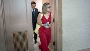 Arizona Sen. Kyrsten Sinema discusses details of comprehensive border bill