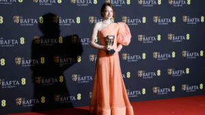 Scottsdale-raised Emma Stone wins BAFTA for 'Poor Things' while 'Oppenheimer' leads winners