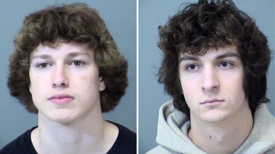 Gage Garrison, left, and Cody Kostoryz, right, were indicted on aggravated assault charges on Feb. ...