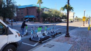 Rental electric scooter company launches fleet of 300 vehicles in East Valley city