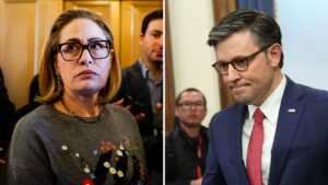 Sen. Kyrsten Sinema of Arizona says lies are being spread about border enforcement bill