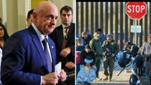 Sen. Mark Kelly of Arizona accuses Republicans of 'deciding to do nothing' about border crisis