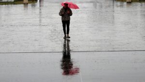 Cold weather system brings steady streams of showers over metro Phoenix