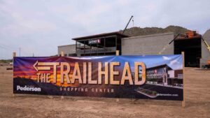 Construction underway on The Trailhead mixed-used development in Peoria
