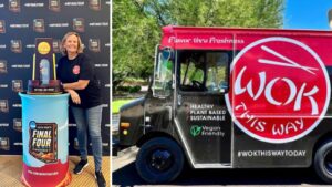Wok This Way food truck benefits from NFL Business Connect Program ahead of Final Four