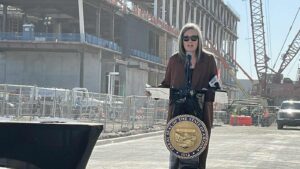 Gov. Katie Hobbs talks up Arizona's economy in International State of the State speech