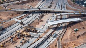 Roadwork continues near Phoenix airport and in east Mesa this weekend