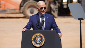 President Joe Biden talks up computer chip investment at Intel campus in Chandler