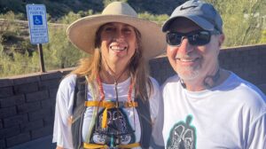 Two-time double lung transplant recipient hikes for St. Joseph’s Norton Thoracic Institute