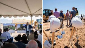 Construction begins for 1st tenant in Gateway East airport business park in Mesa