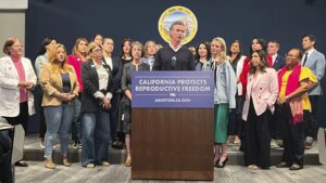 Gov. Gavin Newsom wants to let Arizona doctors provide abortions in California