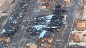 Suspect sought in possible arson that destroyed several under-construction homes in Phoenix