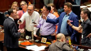 Arizona Republican lawmakers shut down discussion on proposal to repeal abortion ban
