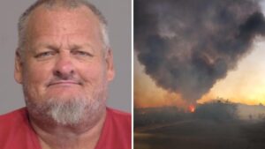 Arizona man accused of starting fire in wildlife refuge near California border