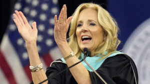 Jill Biden tells Mesa college graduates to tune out people who tell them what they 'can't' do