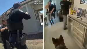 Surprise police give updates on domestic violence case involving shooting of baby, house fire