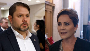 Ruben Gallego maintains big lead over Kari Lake in race for Arizona US Senate seat, poll says