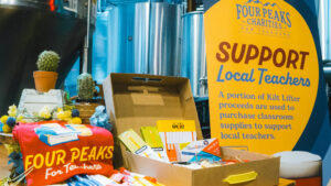Four Peaks is giving away free school supplies to teachers
