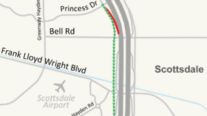 Southbound Loop 101 on-ramp in Scottsdale to close for 2 months