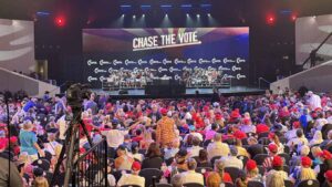 Watch: Donald Trump participates in town hall event at Phoenix church