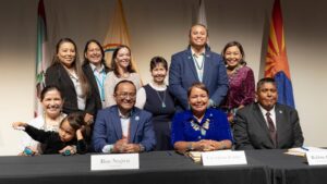 Leaders of 3 Arizona tribes sign water rights settlement agreement