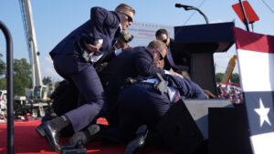 The Secret Service is investigating how a gunman who shot and injured Trump was able to get so close
