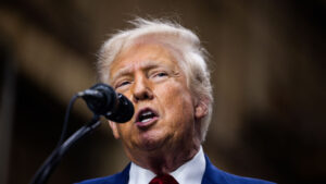Donald Trump focuses on border at Glendale rally, brings Robert F. Kennedy Jr. on stage