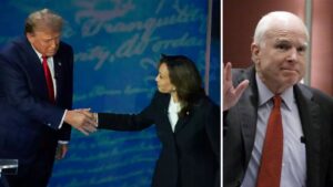 Kamala Harris honors John McCain during health care squabble in presidential debate