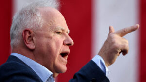 Tim Walz keeps focus on economy, women's rights at rallies in Flagstaff, Tucson
