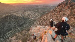 Phoenix firefighters rescue teenage boy found on South Mountain ledge