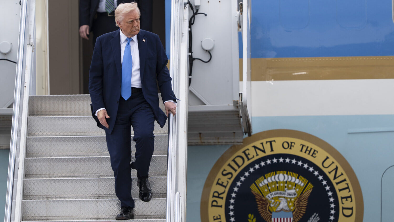 President Donald Trump says he's considering ways to serve a third term. “I'm not joking,” he s...