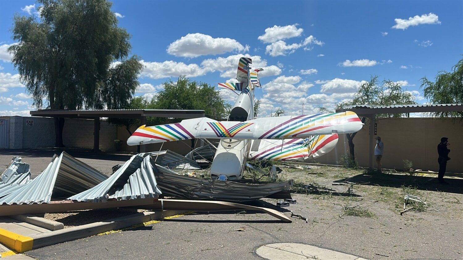 A man survived a biplane crash near Phoenix's Deer Valley Airport on Saturday morning....