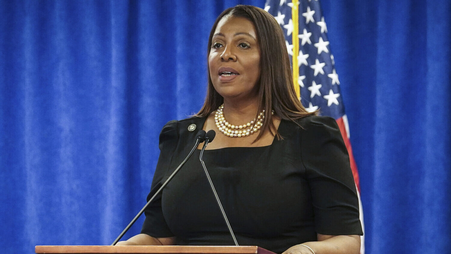 Letitia James...