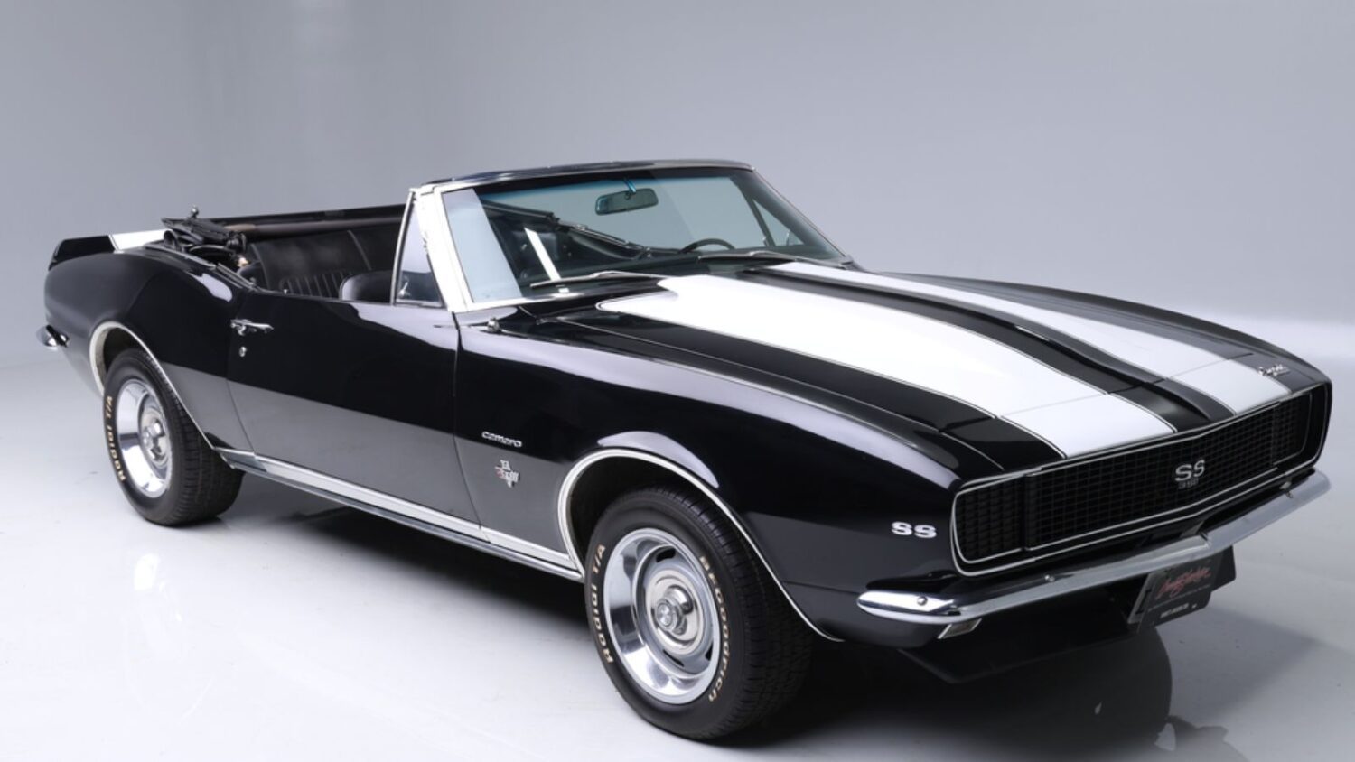 Rock star Linda Perry put her mint condition 1967 Chevy Camaro SS convertible up for auction during...