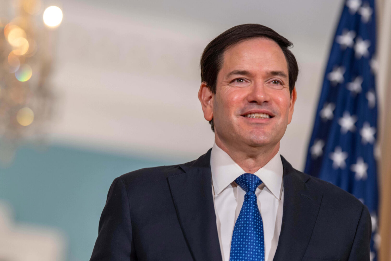 Secretary Marco Rubio meets with Belgian Foreign Minister Maxime Prévot at the State Department, T...